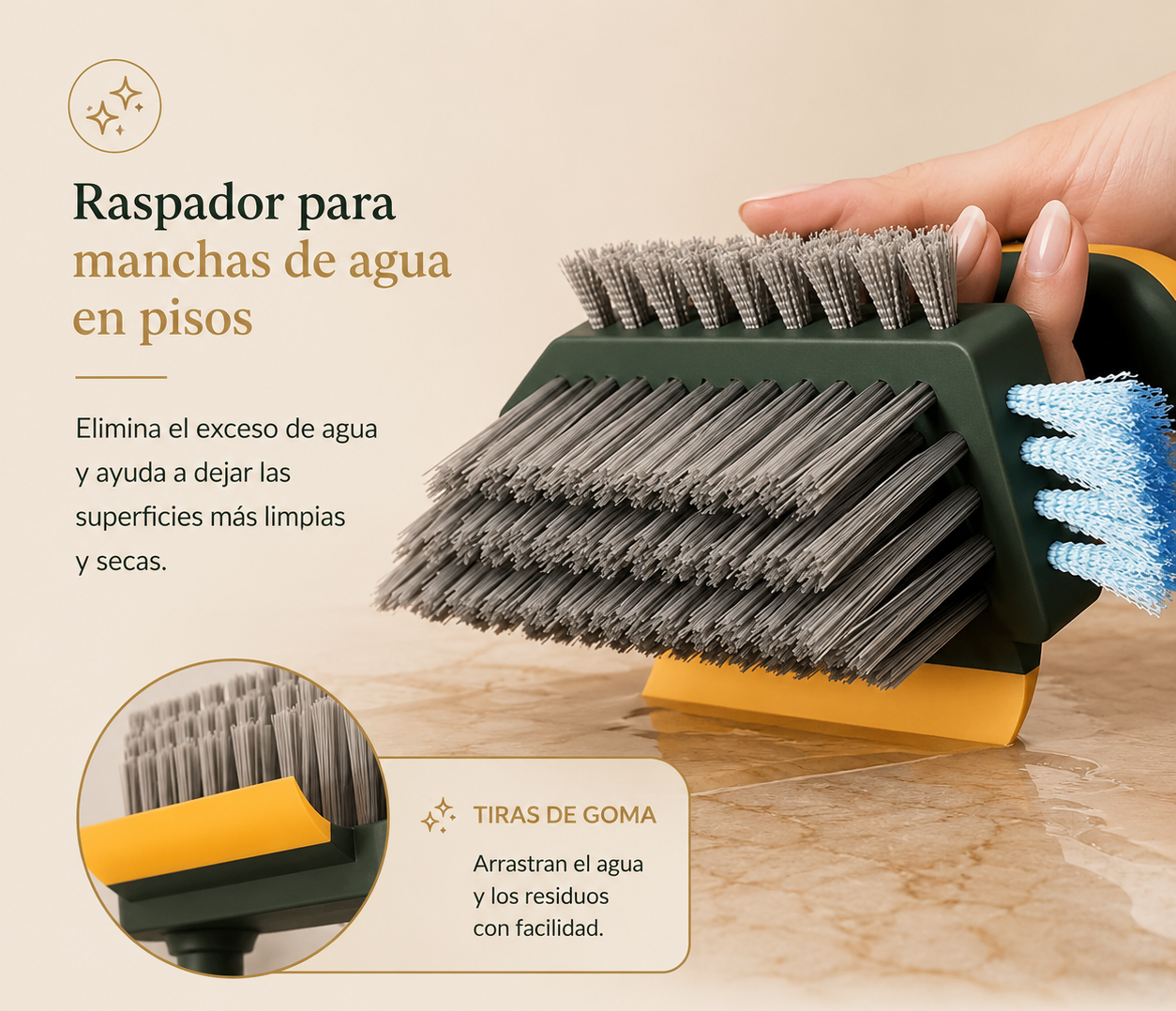 El Cepillo 5 en 1  - llega donde los demás no pueden