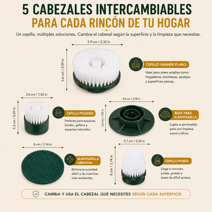 Kit de 18 Repuestos para Cepillo Eléctrico - Mantenlo siempre como nuevo